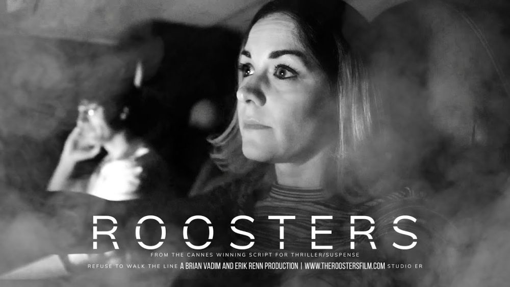 roosters over the river and